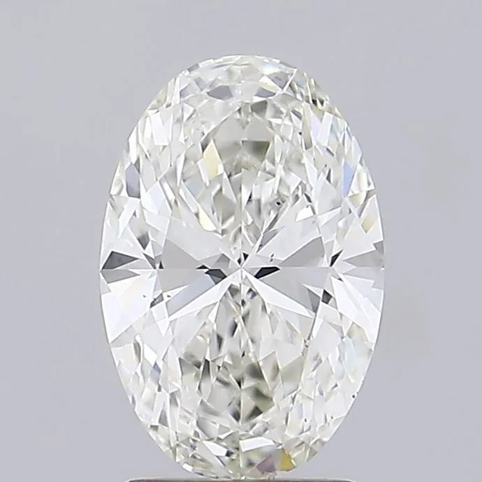 2.20ct Oval Lab Grown Diamond (Colour G, Clarity VS2, IGI Certified)