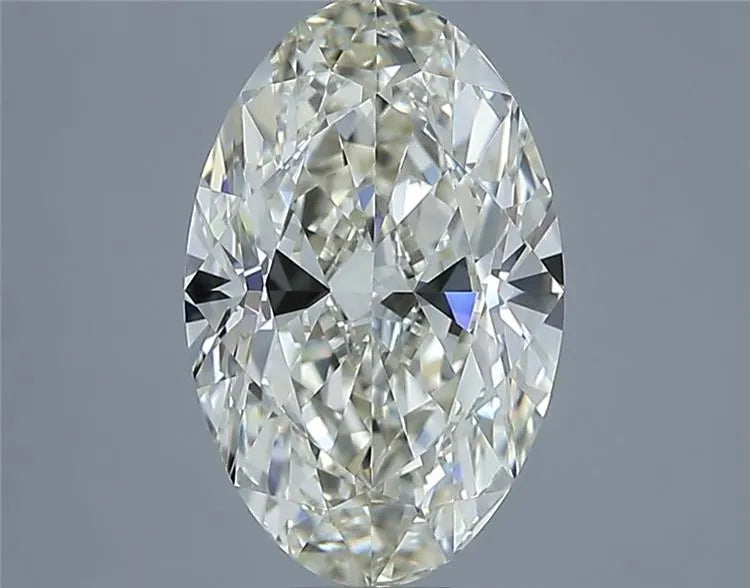 2.20ct Oval Natural Diamond (Colour K, Clarity IF, Cut VG, IGI Certified)
