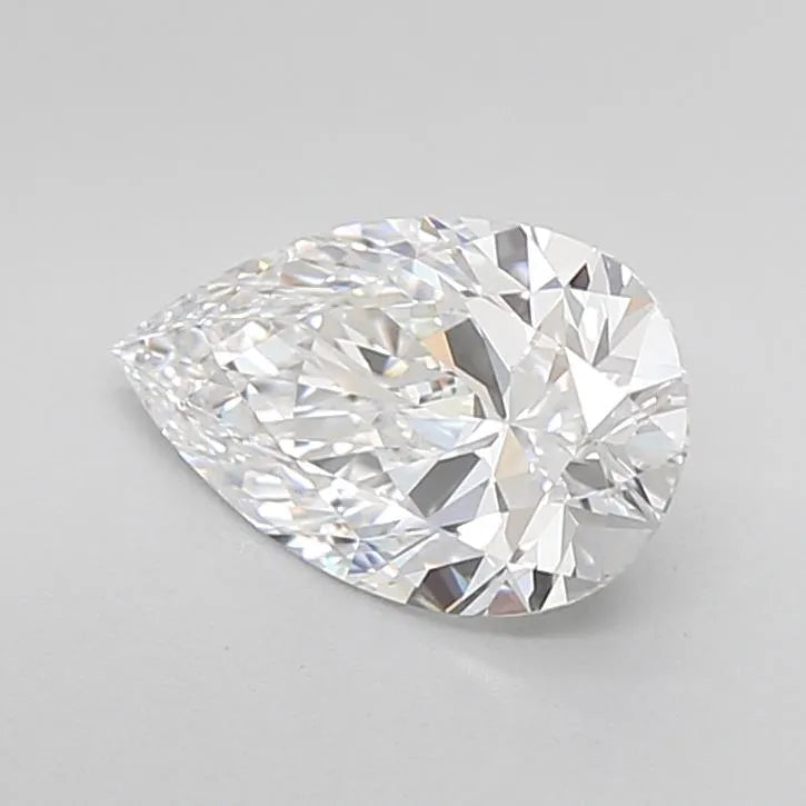 2.20ct Pear Lab Grown Diamond (Colour D, Clarity IF, Cut EX, IGI Certified)