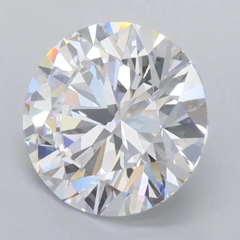 2.20ct Round Lab Grown Diamond (Colour D, Clarity FL, Cut ID, IGI Certified)