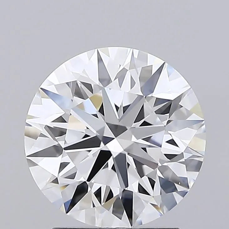 2.20ct Round Lab Grown Diamond (Colour D, Clarity VVS2, Cut ID, IGI Certified)