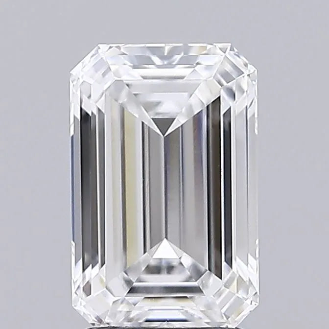 2.21ct Emerald Lab Grown Diamond (Colour E, Clarity VVS1, IGI Certified)