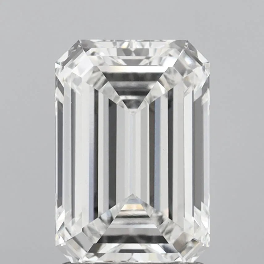 2.21ct Emerald Lab Grown Diamond (Colour F, Clarity VVS2, IGI Certified)