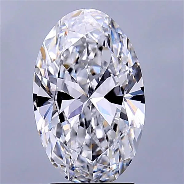 2.21ct Oval Lab Grown Diamond (Colour D, Clarity VVS1, IGI Certified)