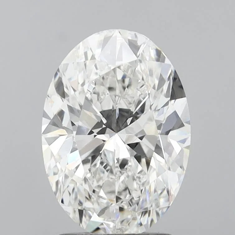 2.21ct Oval Lab Grown Diamond (Colour F, Clarity VVS2, IGI Certified)