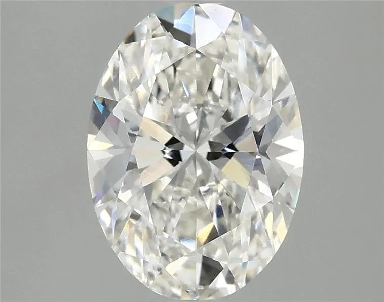 2.21ct Oval Lab Grown Diamond (Colour G, Clarity VVS2, IGI Certified)