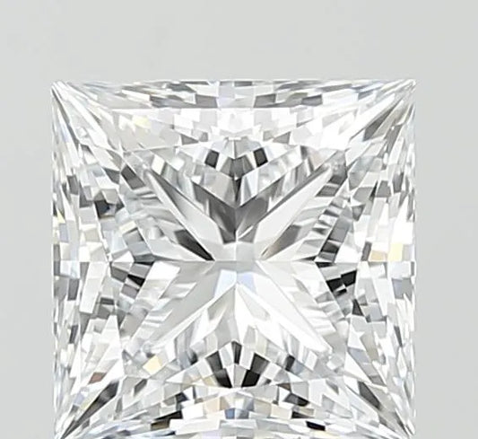 2.21ct Princess Lab Grown Diamond (Colour E, Clarity VVS2, IGI Certified)