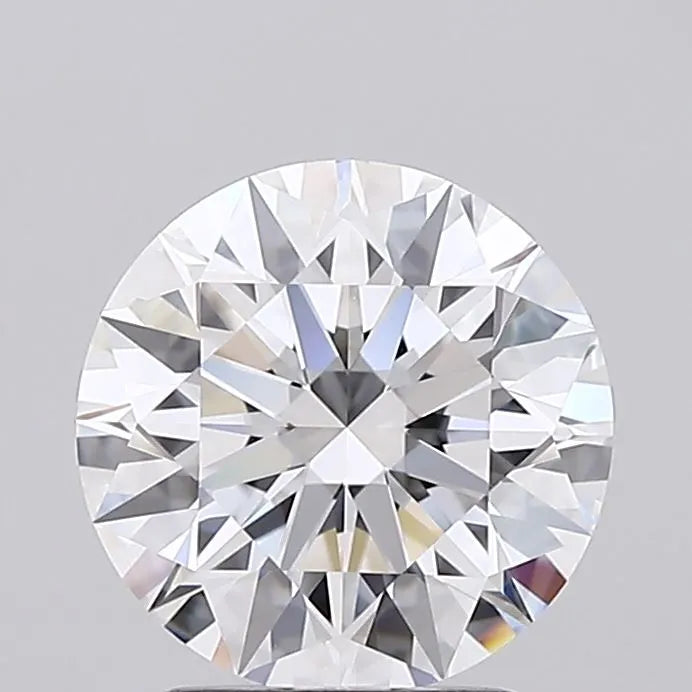 2.21ct Round Lab Grown Diamond (Colour D, Clarity FL, Cut ID, IGI Certified)