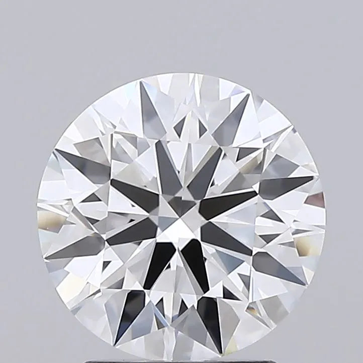 2.21ct Round Lab Grown Diamond (Colour D, Clarity IF, Cut ID, IGI Certified)
