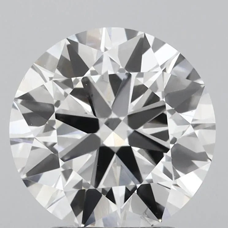 2.21ct Round Lab Grown Diamond (Colour E, Clarity VS2, Cut ID, IGI Certified)