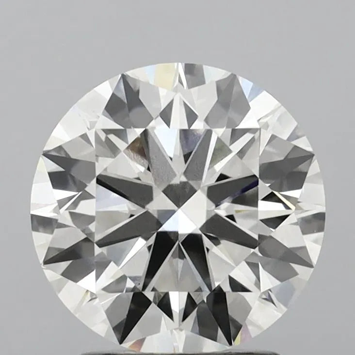 2.21ct Round Lab Grown Diamond (Colour G, Clarity VVS2, Cut EX, IGI Certified)