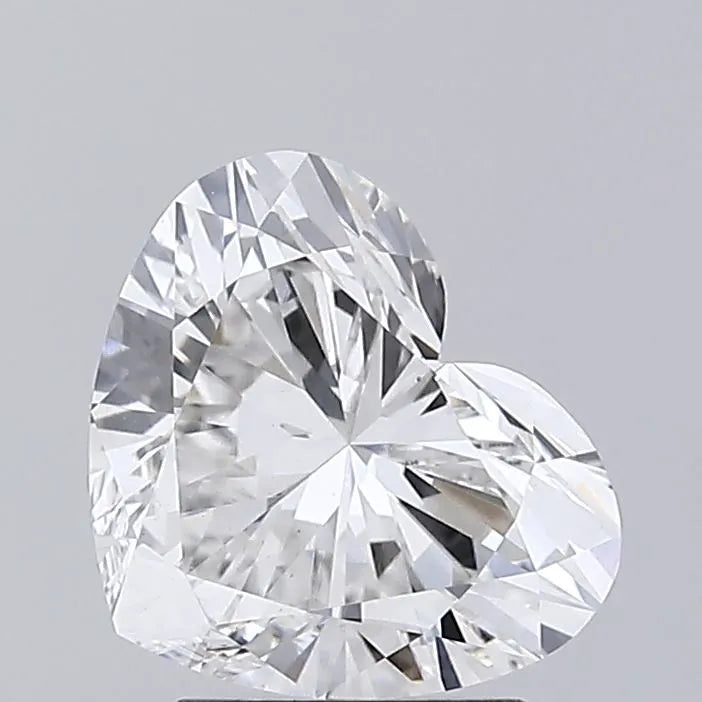2.22ct Heart Lab Grown Diamond (Colour F, Clarity VS1, IGI Certified)