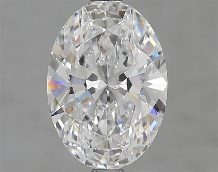 2.22ct Oval Lab Grown Diamond (Colour D, Clarity FL, IGI Certified)