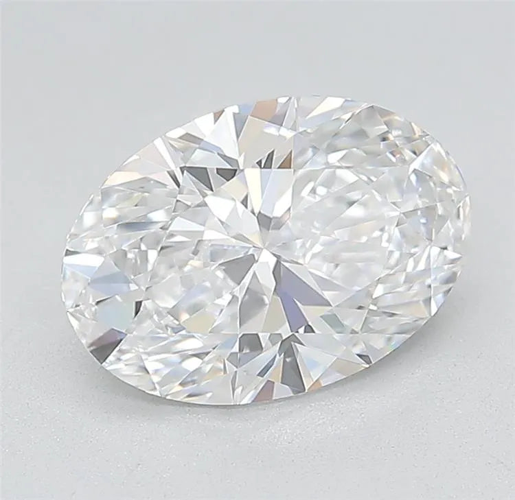 2.22ct Oval Lab Grown Diamond (Colour D, Clarity IF, Cut EX, IGI Certified)