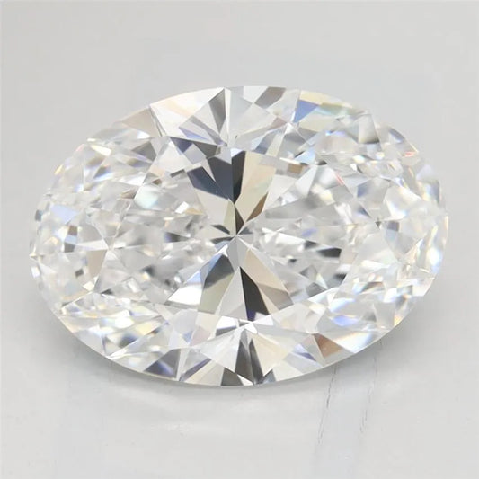 2.22ct Oval Lab Grown Diamond (Colour D, Clarity IF, IGI Certified)