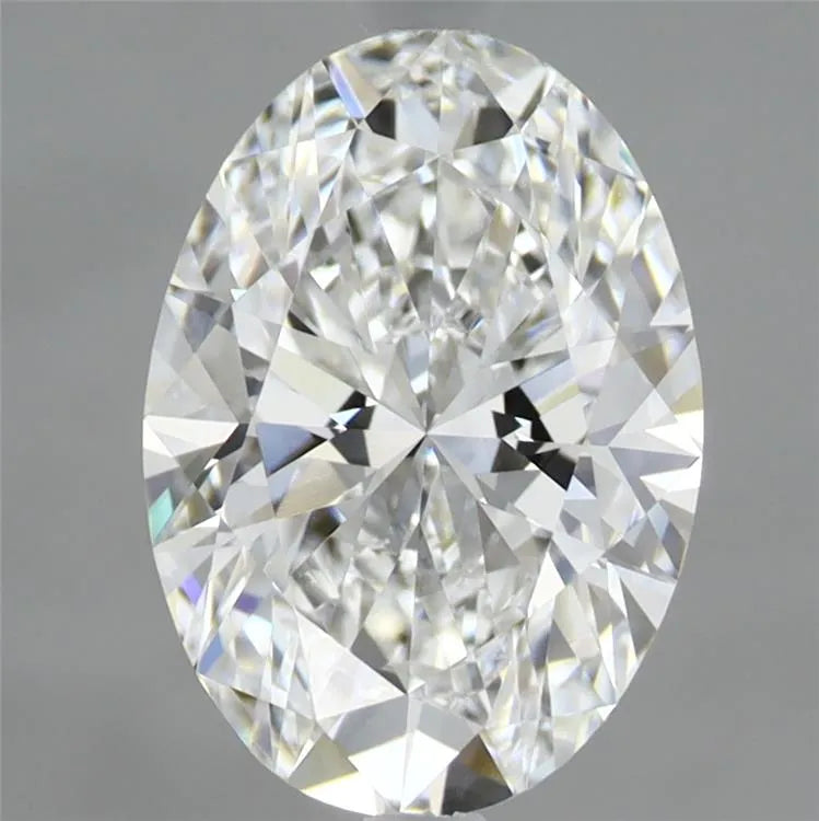 2.22ct Oval Lab Grown Diamond (Colour E, Clarity VVS2, IGI Certified)