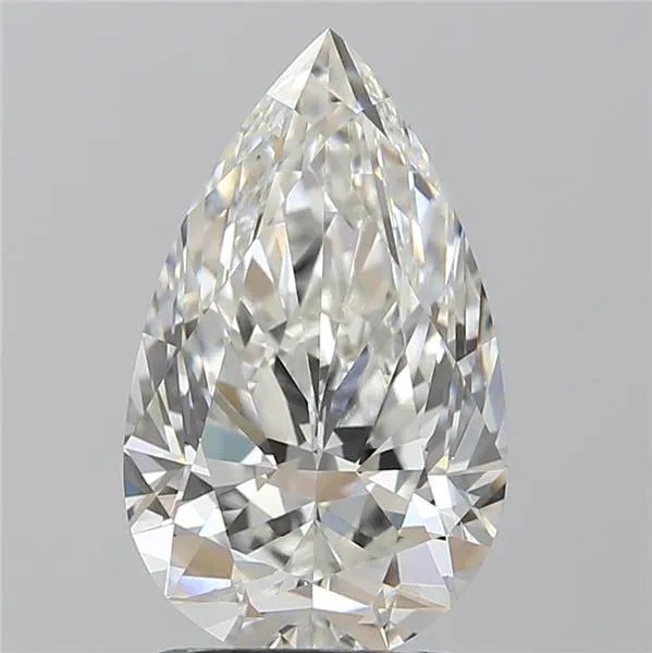 2.22ct Pear Lab Grown Diamond (Colour F, Clarity VVS2, IGI Certified)