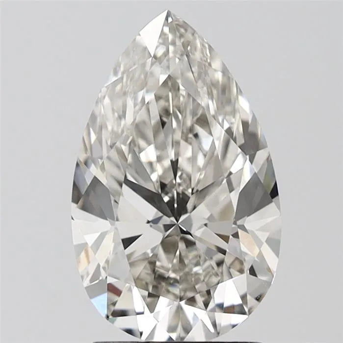 2.22ct Pear Lab Grown Diamond (Colour I, Clarity VS1, IGI Certified)