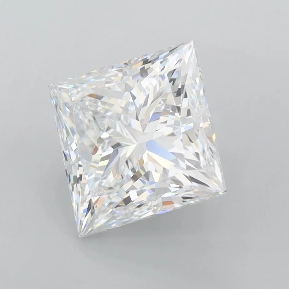 2.22ct Princess Lab Grown Diamond (Colour D, Clarity FL, IGI Certified)