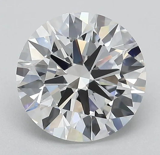 2.22ct Round Lab Grown Diamond (Colour D, Clarity VVS1, Cut ID, IGI Certified)