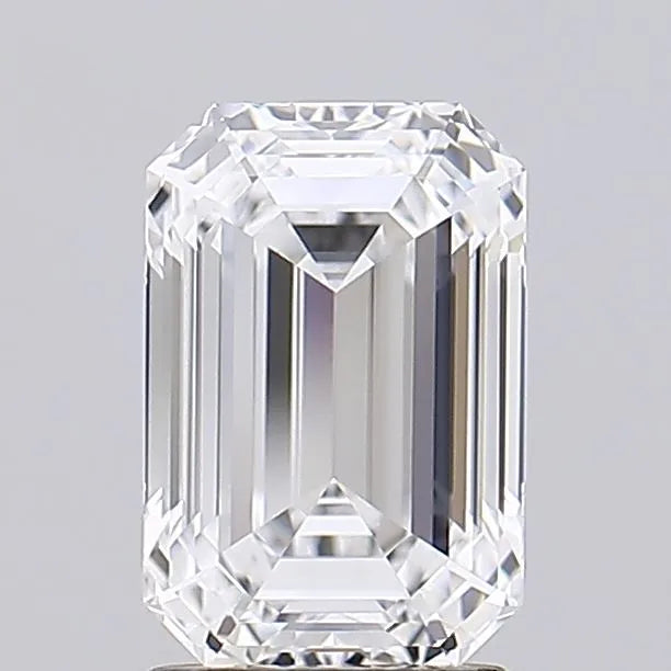 2.23ct Emerald Lab Grown Diamond (Colour D, Clarity FL, Cut EX, IGI Certified)