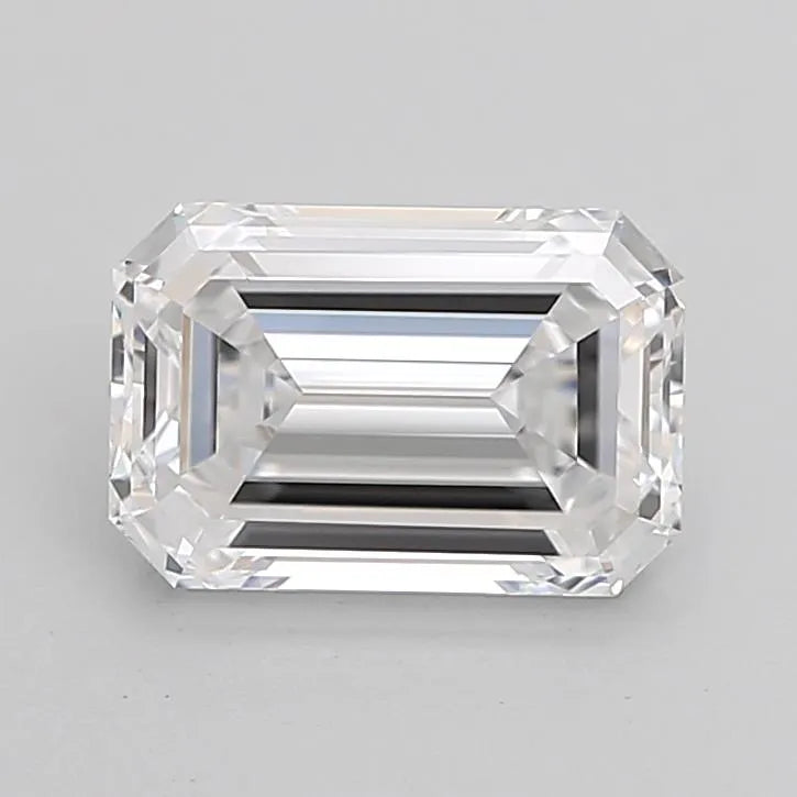 2.23ct Emerald Lab Grown Diamond (Colour D, Clarity IF, Cut EX, IGI Certified)