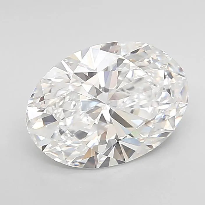 2.23ct Oval Lab Grown Diamond (Colour D, Clarity VVS2, Cut EX, IGI Certified)