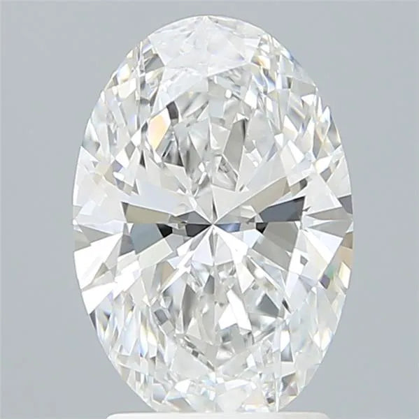 2.23ct Oval Lab Grown Diamond (Colour E, Clarity VVS2, IGI Certified)