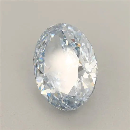 2.23ct Oval Lab Grown Diamond (Colour Fancy Intense Blue, Clarity VVS2, IGI Certified)