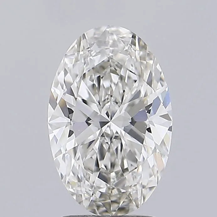 2.23ct Oval Lab Grown Diamond (Colour G, Clarity VVS2, IGI Certified)