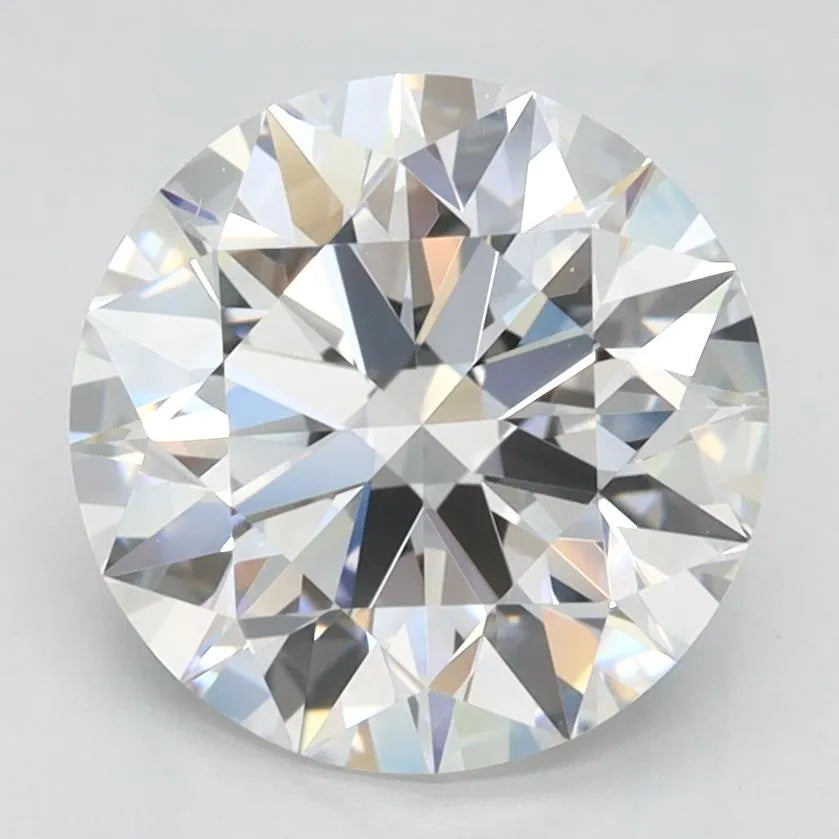2.23ct Round Lab Grown Diamond (Colour D, Clarity IF, Cut ID, IGI Certified)
