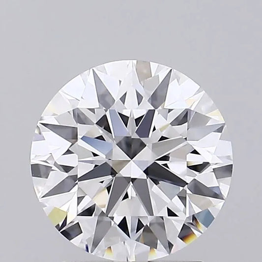 2.23ct Round Lab Grown Diamond (Colour D, Clarity IF, Cut ID, IGI Certified)