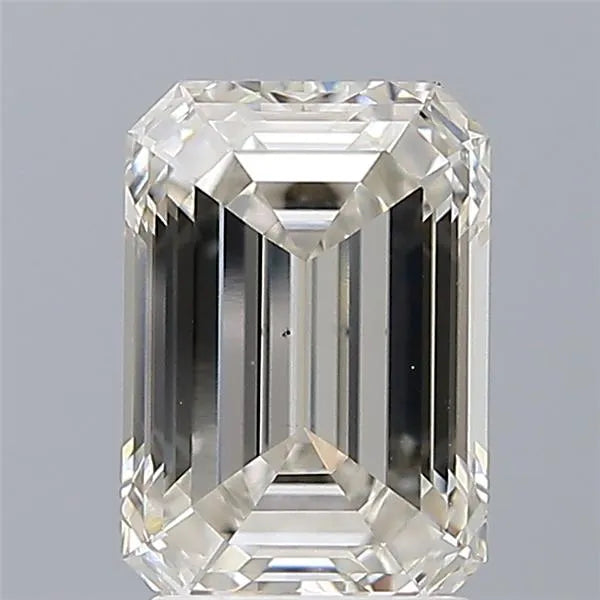 2.24ct Emerald Lab Grown Diamond (Colour G, Clarity VS2, IGI Certified)