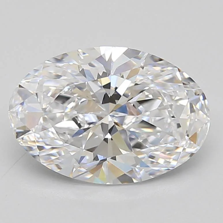 2.24ct Oval Lab Grown Diamond (Colour D, Clarity IF, GIA Certified)