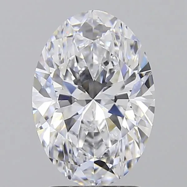 2.24ct Oval Lab Grown Diamond (Colour D, Clarity IF, IGI Certified)