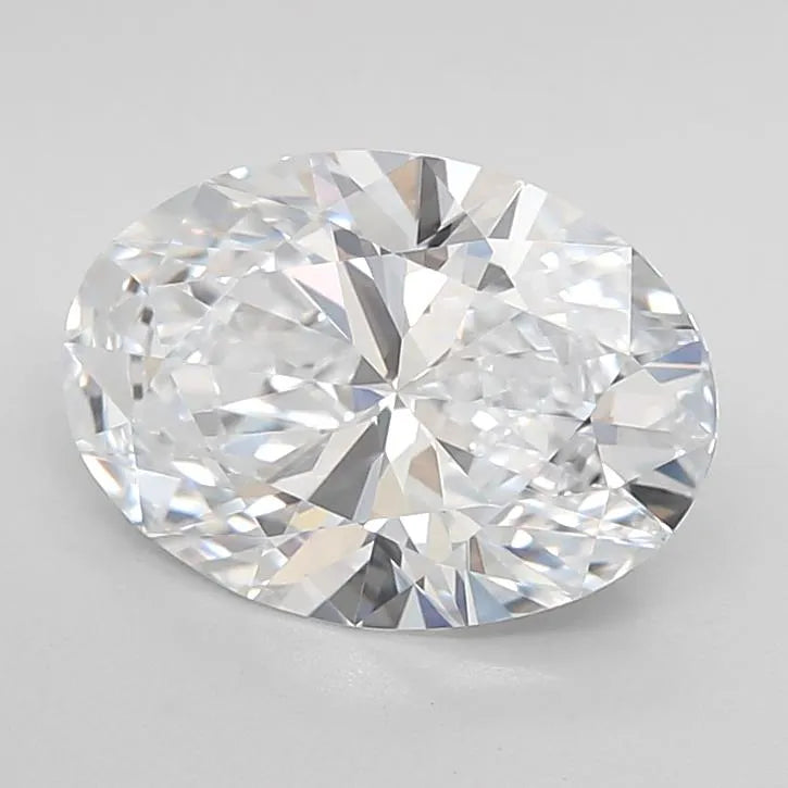 2.24ct Oval Lab Grown Diamond (Colour E, Clarity IF, Cut EX, IGI Certified)