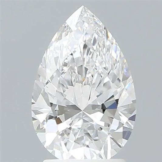 2.24ct Pear Lab Grown Diamond (Colour D, Clarity VVS1, IGI Certified)