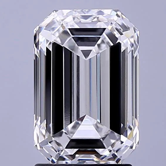 2.25ct Emerald Lab Grown Diamond (Colour D, Clarity VVS2, IGI Certified)