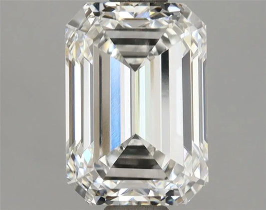 2.25ct Emerald Lab Grown Diamond (Colour E, Clarity VVS1, IGI Certified)