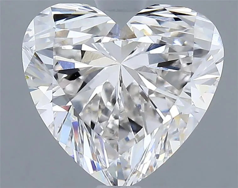 2.25ct Heart Lab Grown Diamond (Colour F, Clarity VVS1, IGI Certified)