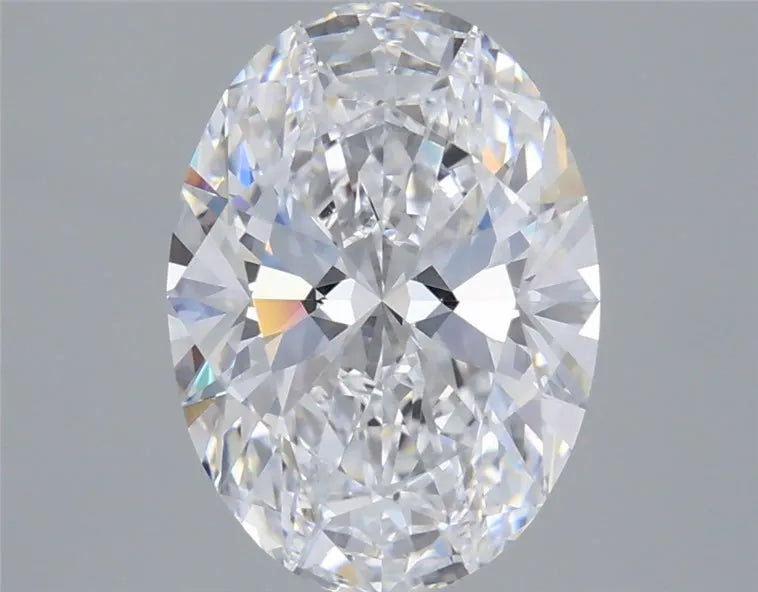 2.25ct Oval Lab Grown Diamond (Colour D, Clarity VVS1, IGI Certified)