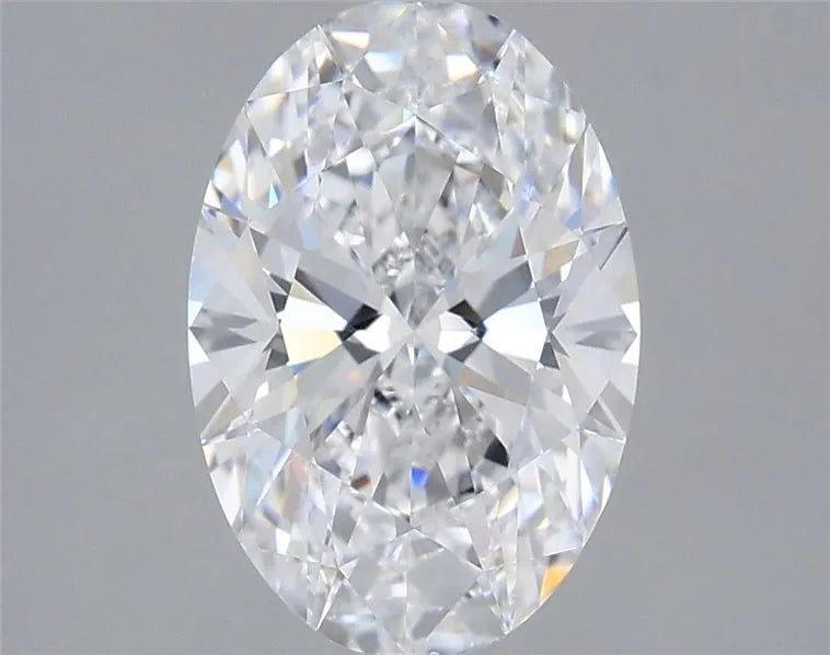 2.25ct Oval Lab Grown Diamond (Colour D, Clarity VVS1, IGI Certified)