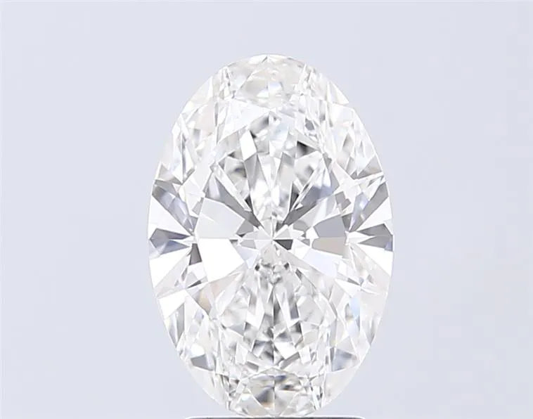 2.25ct Oval Lab Grown Diamond (Colour D, Clarity VVS2, IGI Certified)