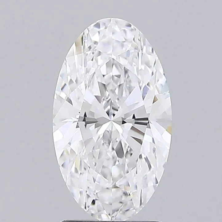 2.25ct Oval Lab Grown Diamond (Colour D, Clarity VVS2, IGI Certified)