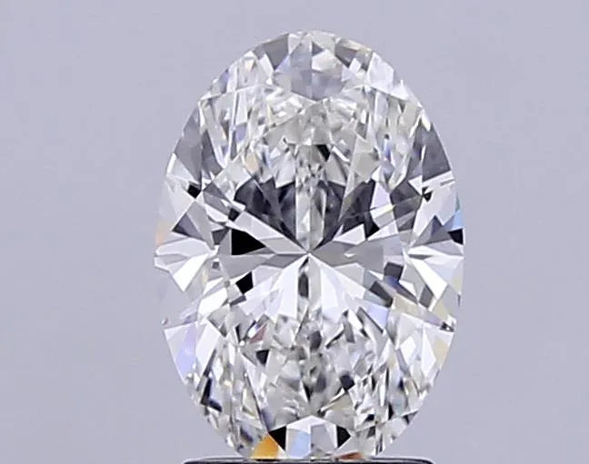 2.25ct Oval Lab Grown Diamond (Colour G, Clarity VVS1, IGI Certified)