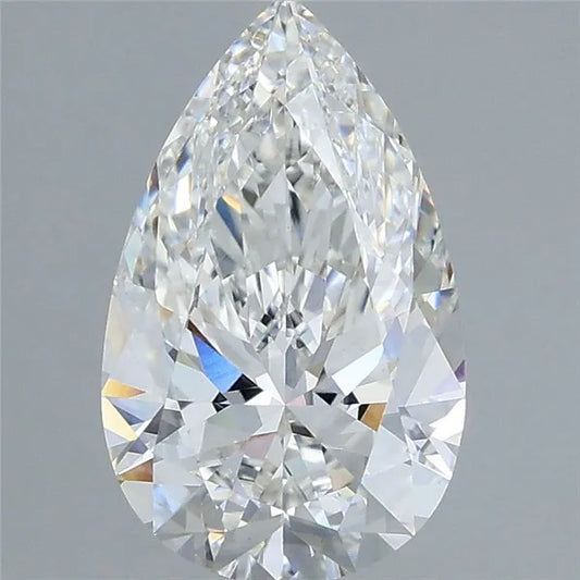 2.25ct Pear Lab Grown Diamond (Colour F, Clarity VVS2, IGI Certified)