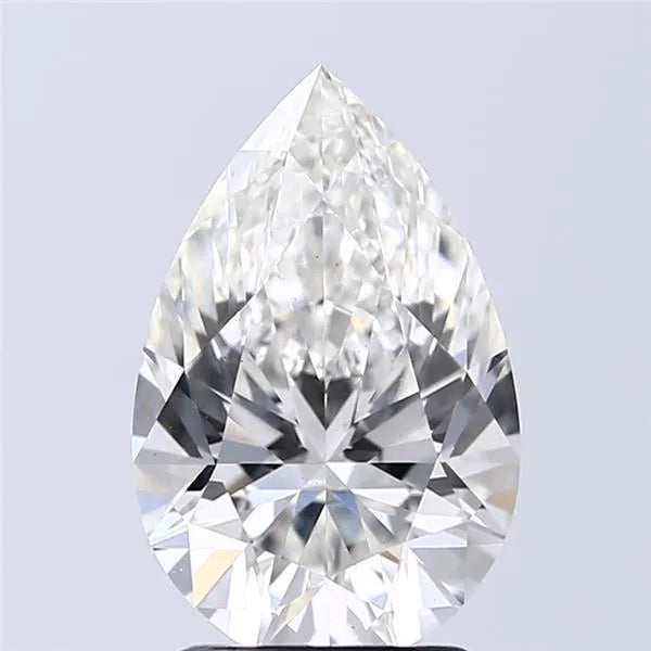 2.25ct Pear Lab Grown Diamond (Colour G, Clarity VS1, IGI Certified)