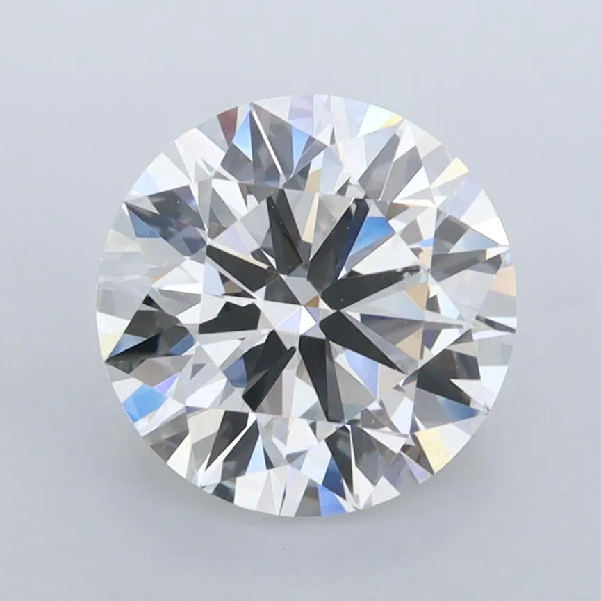 2.25ct Round Lab Grown Diamond (Colour D, Clarity IF, Cut ID, IGI Certified)