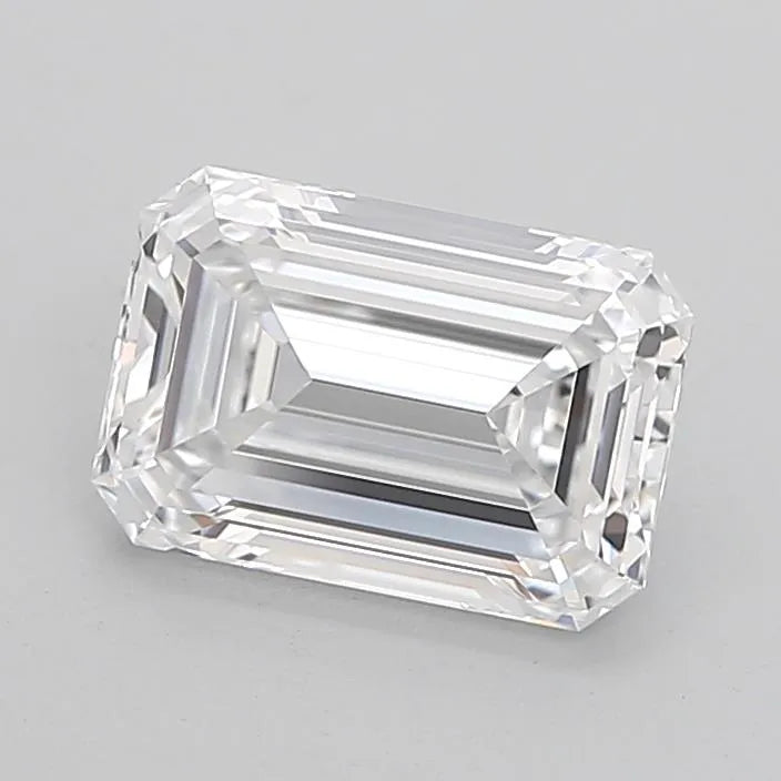 2.26ct Emerald Lab Grown Diamond (Colour D, Clarity IF, IGI Certified)