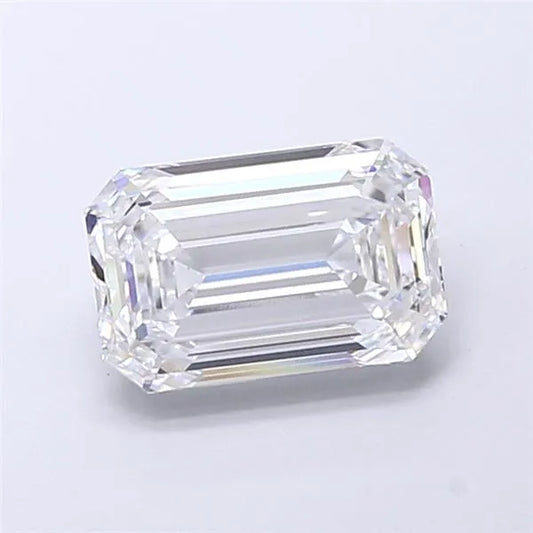 2.26ct Emerald Lab Grown Diamond (Colour D, Clarity VVS2, IGI Certified)